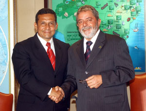 Ollanta Humala y Lula da Silva